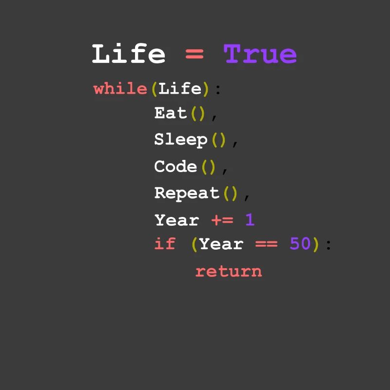 Eat Sleep Code Repeat - Programmierer