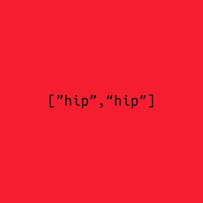 Hip Hip Hooray Programmier-Array