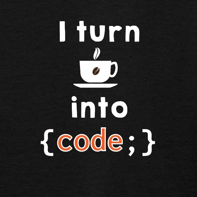 I turn coffee into code light
