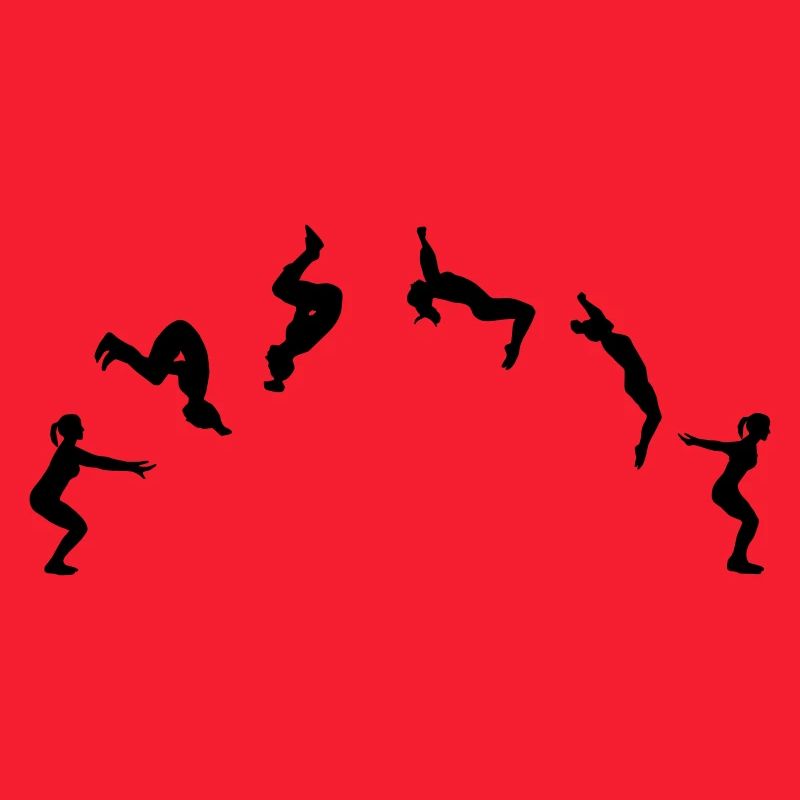 Gymnastics, backflip