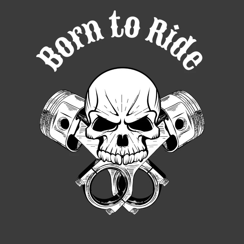 Ich bin ein Motorradfahrer.