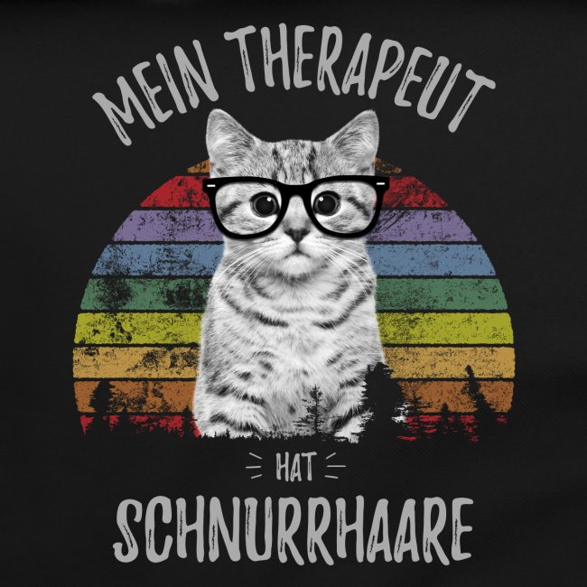 Therapeut Katze - Umhängetasche