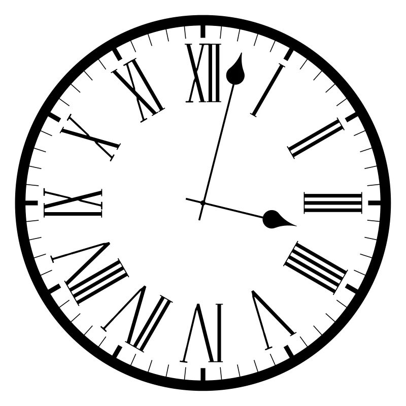 clock Uhr analog