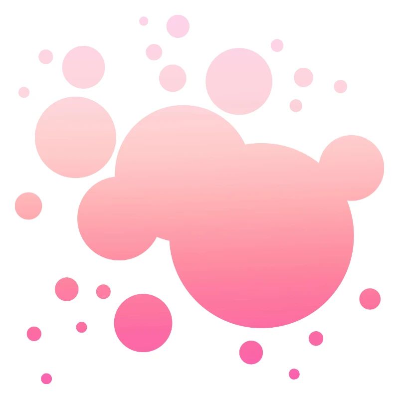 Conception d'éclaboussure de couleur simple éclaboussure de couleur rose