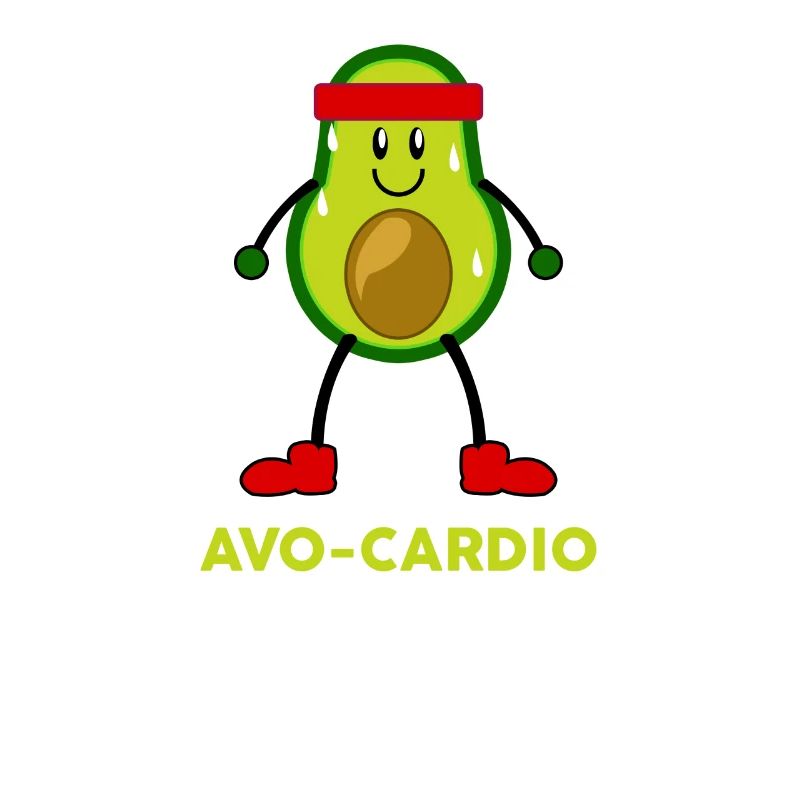 Avo Cardio Training Grafica divertente