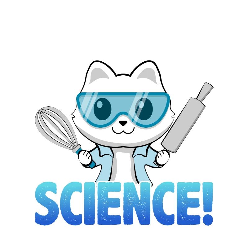 Baking is Science Cat