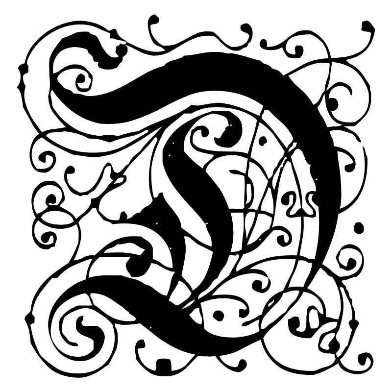 Letter D