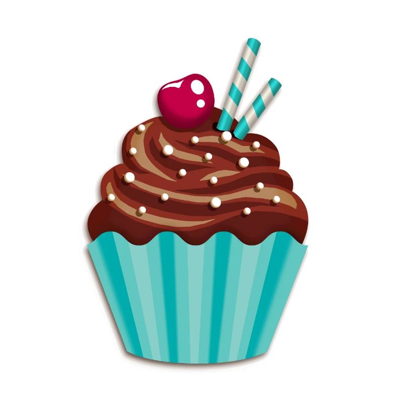 Cupcake - Muffin - Donut - Eis - Schokolade - DD