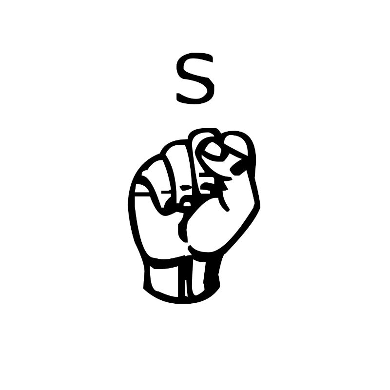 Speaking with sign language is cool