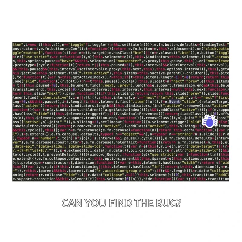 Programmeur, codeur, bugs, débogage