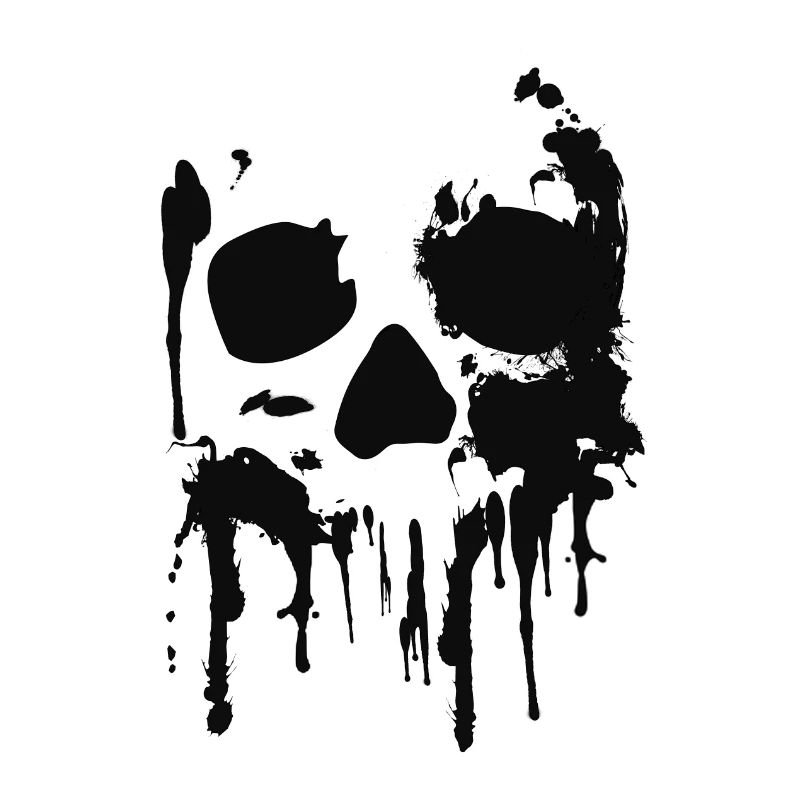 Tête de mort, Skull, Splash