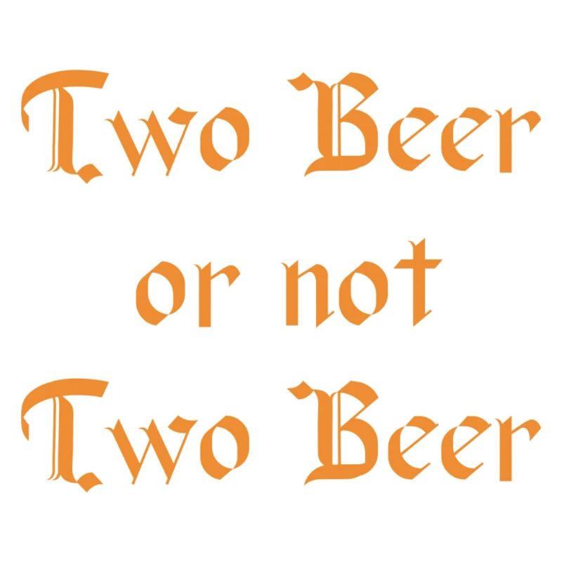 Deux bière ou pas bière