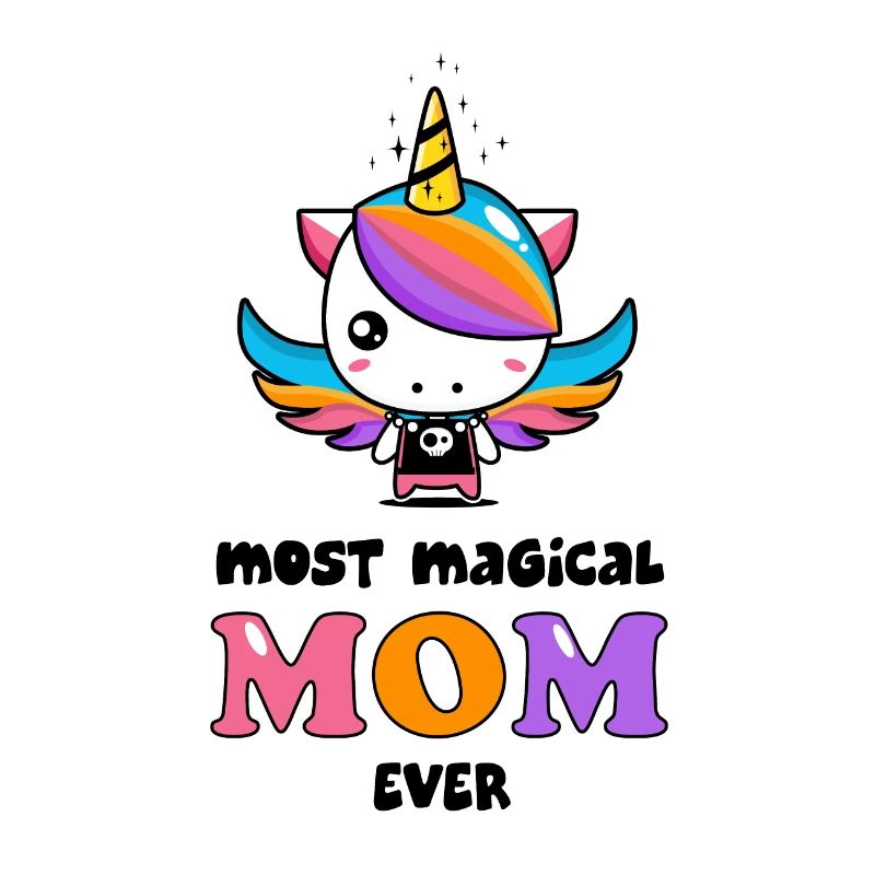 Magical Mom Einhorn coole Mama Muttertag Geschenk