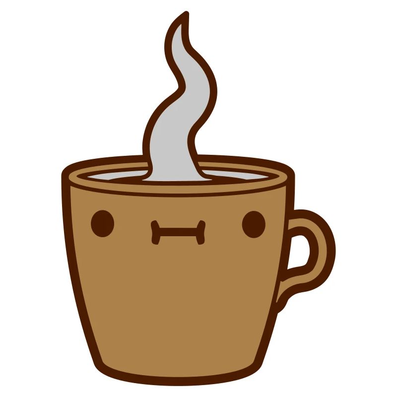 Süßes Gesicht Kaffeetasse