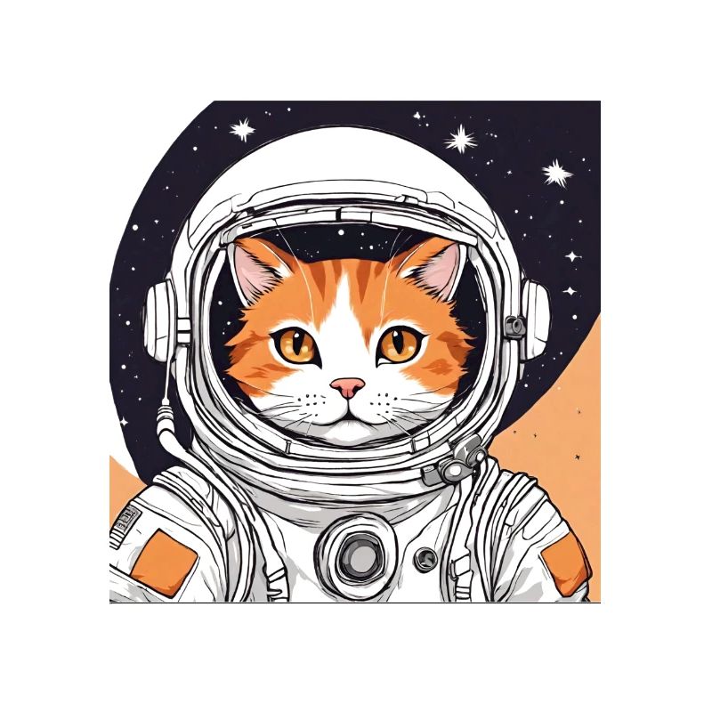 chat astronaute