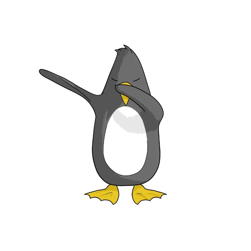 Dancing Penguin - Penguin Dabbing Dancing