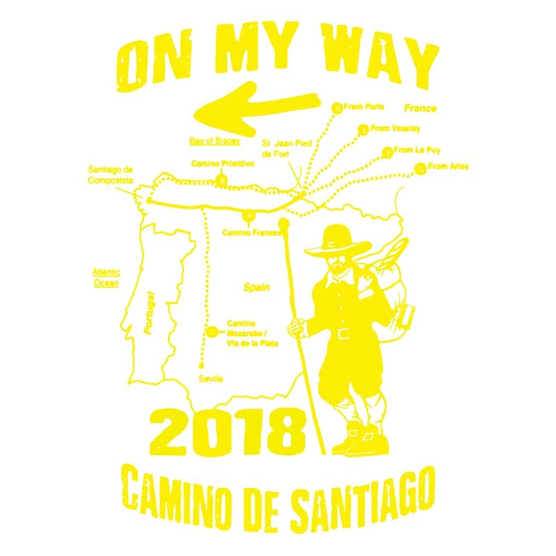 Chemin de Compostelle Chemin de Saint-Jacques 2018 Chemin du Chemin de Saint-Jacques-de-Compostelle