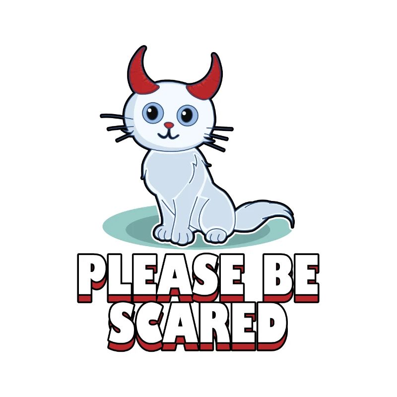 Idée de cadeau effrayant de cornes de diable halloween