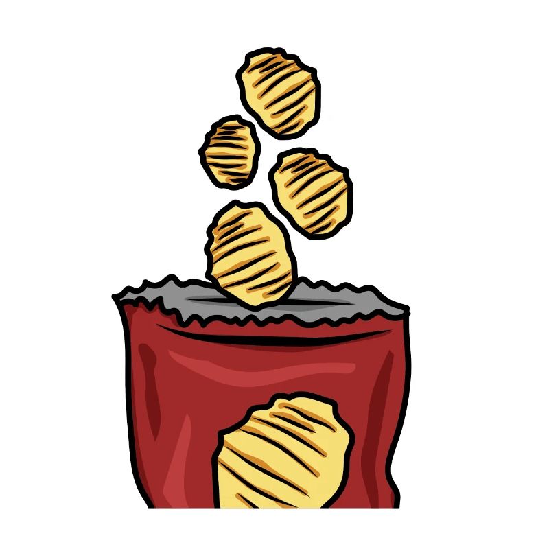 Cadeau de collation chips chips bristish