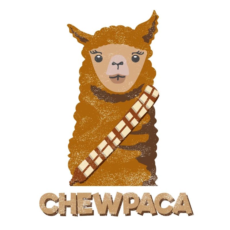 Alpaka Lama Chewpaca Comic Peru