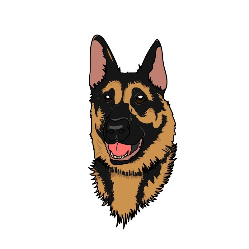 Deutscher Schäferhund German Shepherd Geschenkidee