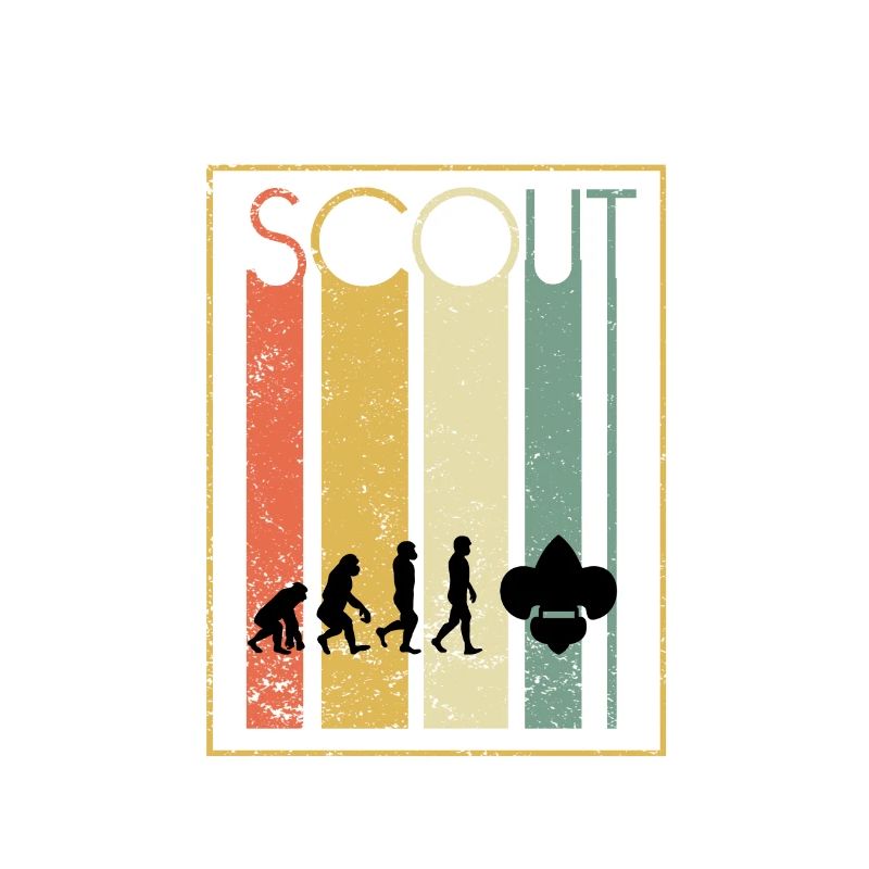 Scout Camping Nature Gift · Evolution