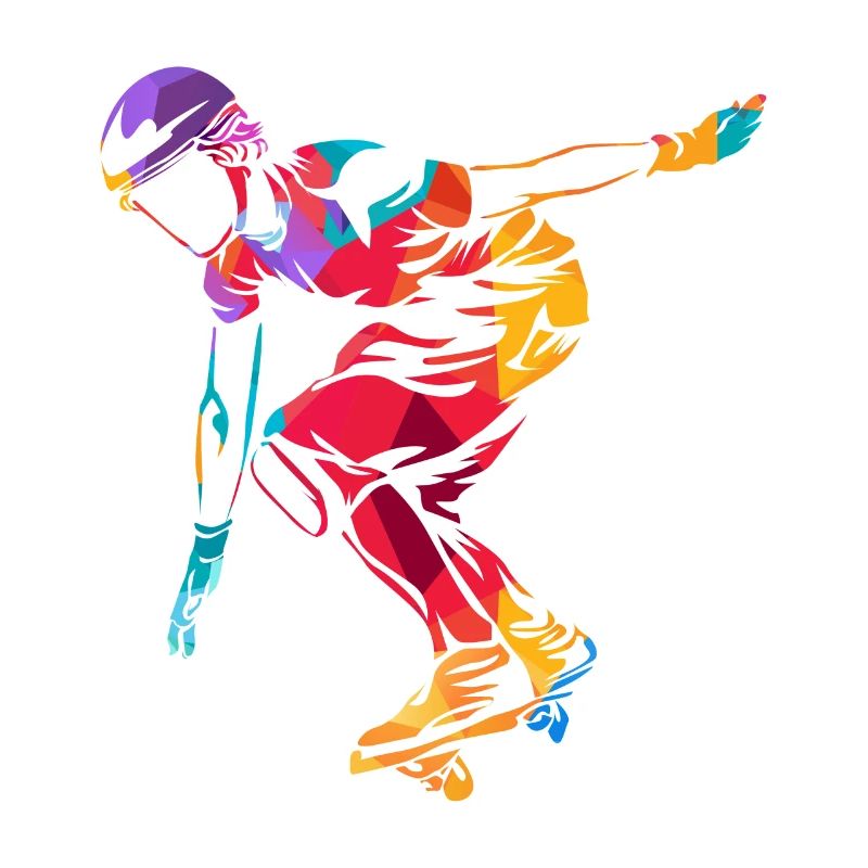 Polygone Waveboarden