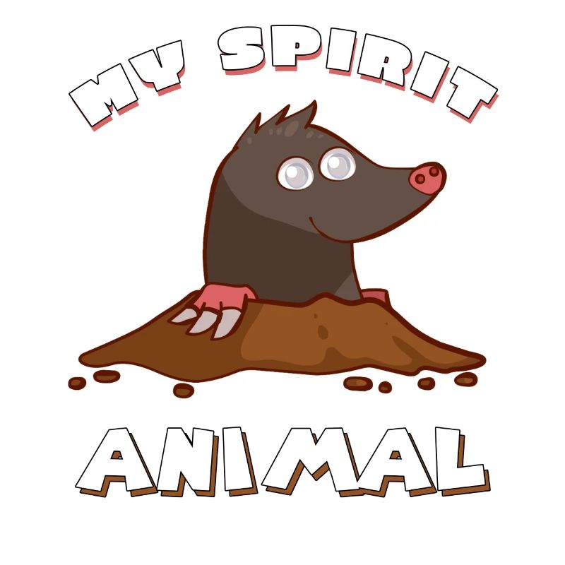 Mole, nearsighted, molehill gift