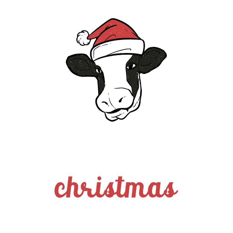 Kuh Weihnachtskostüm