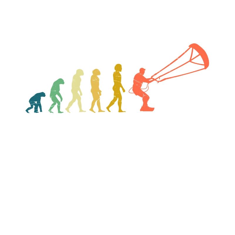 Kitesurfer Evolution Kite Kitesurfing