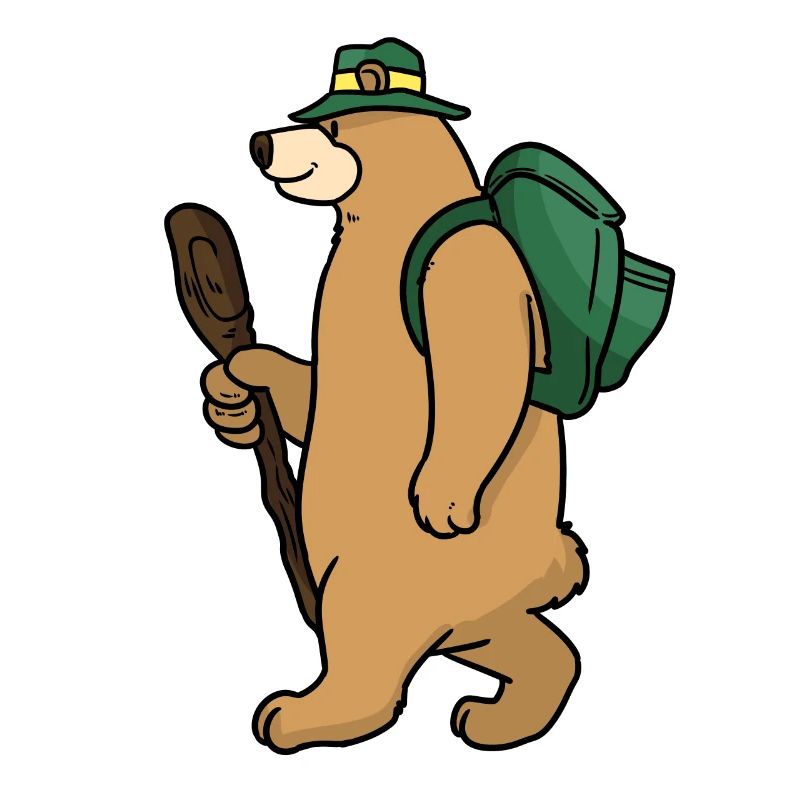 Backpacker Bär