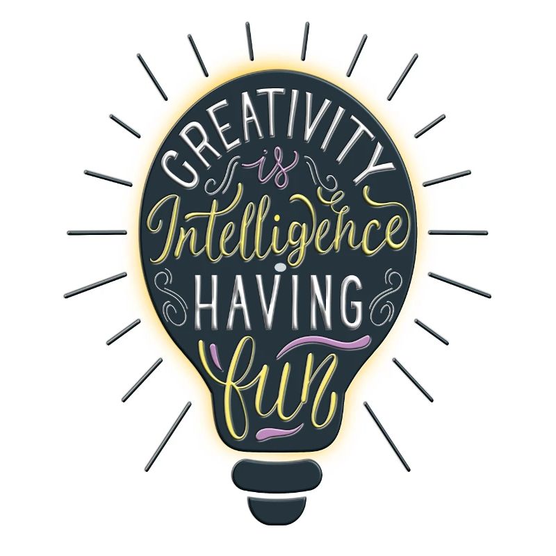 La créativité, c'est l'intelligence s'amuser