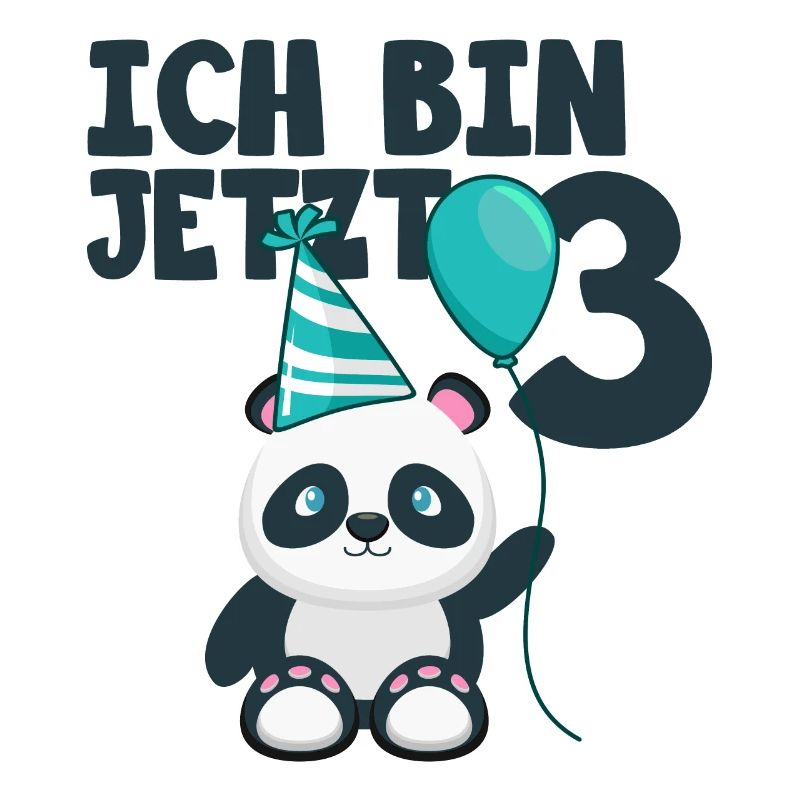 3. Geburtstag Panda Bär