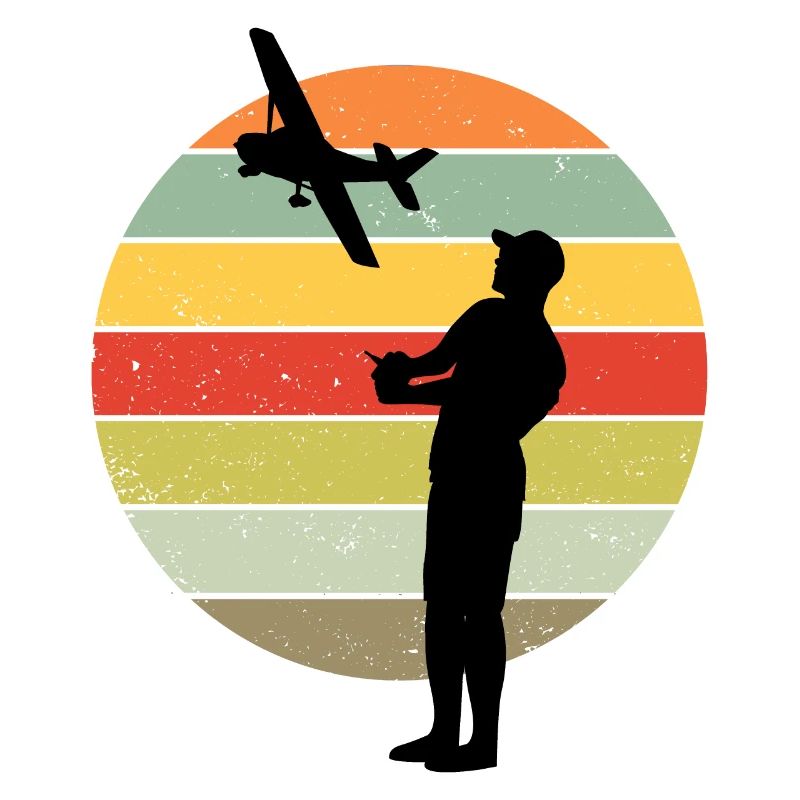 Model flight model builder airplane retro gift