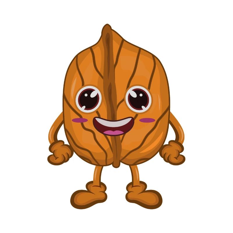 Bande dessinée de noix de coco