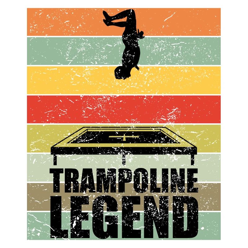 Trampoline Legend Trampolin Sprung Retro Geschenk