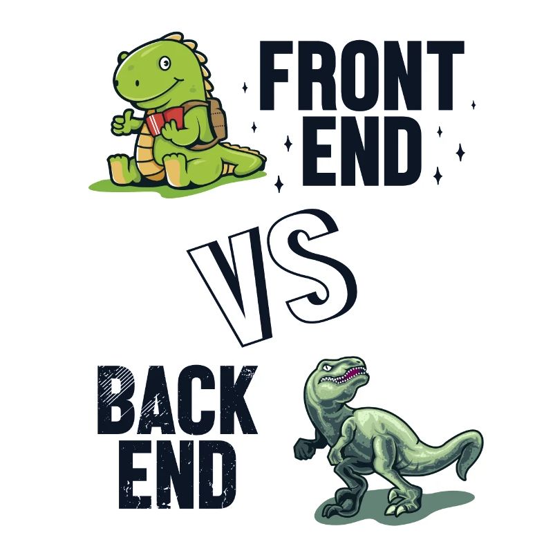 Frontend vs. Backend Developer Developer Coder