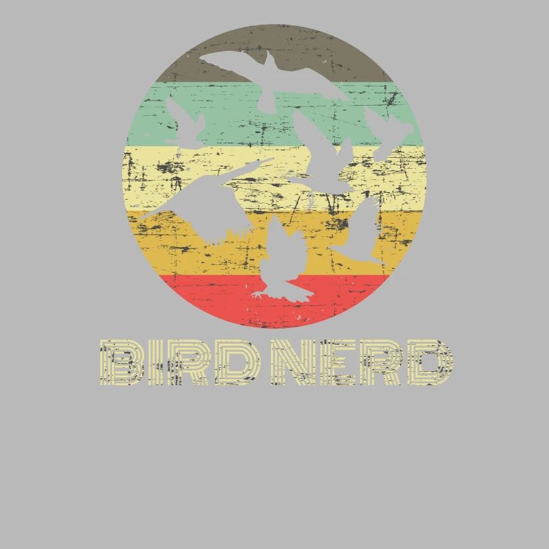Oiseau nerd oiseau ornithologue ornithologue