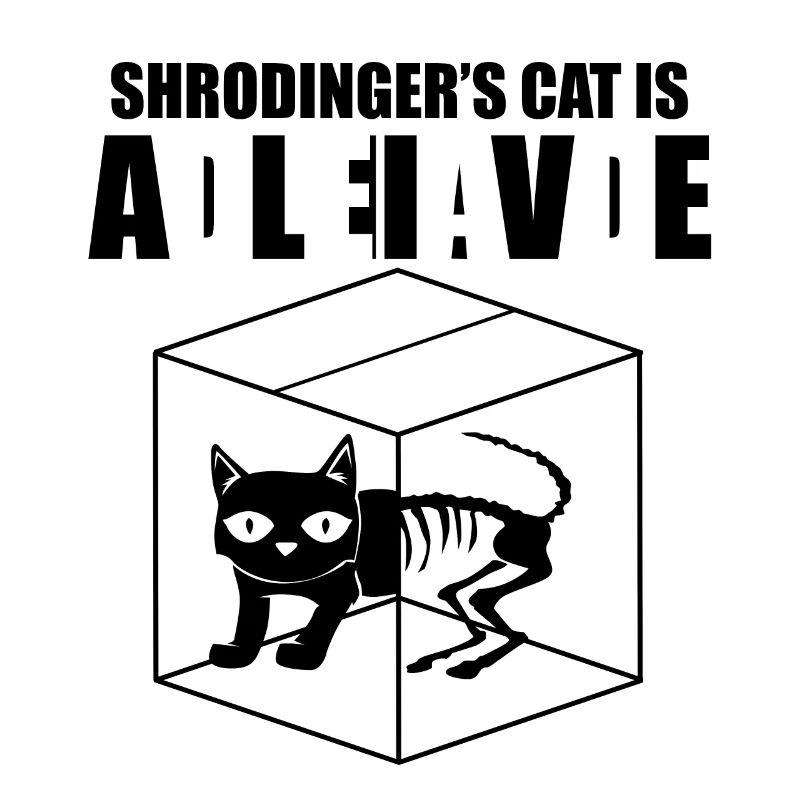 Le chat de Schrödinger Dead & Alive Student Physics