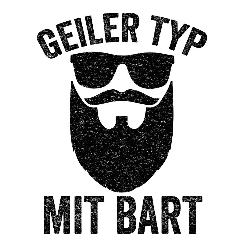 Bartträger Geiler Typ Mit Bart Barbier Hipster Ges