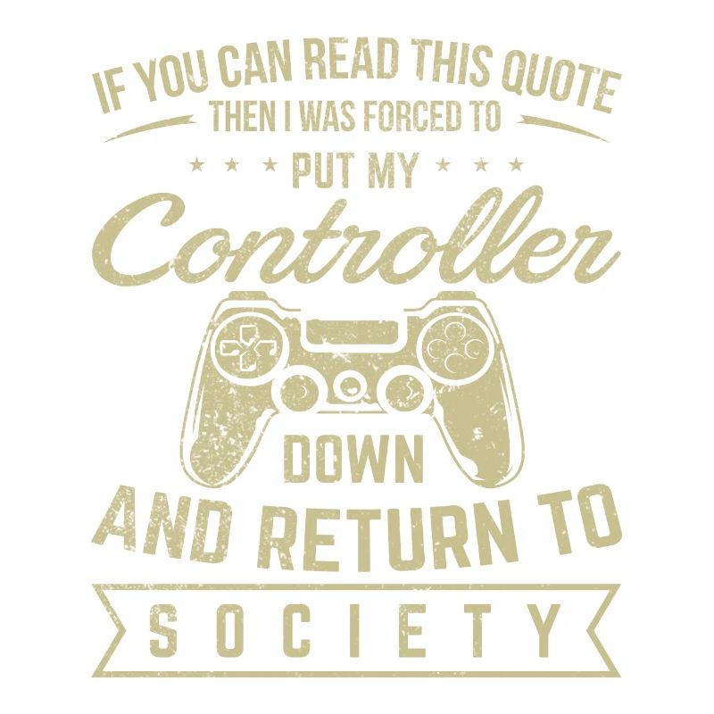 Zocker Geschenk - Gaming Nerd Controller Spiele