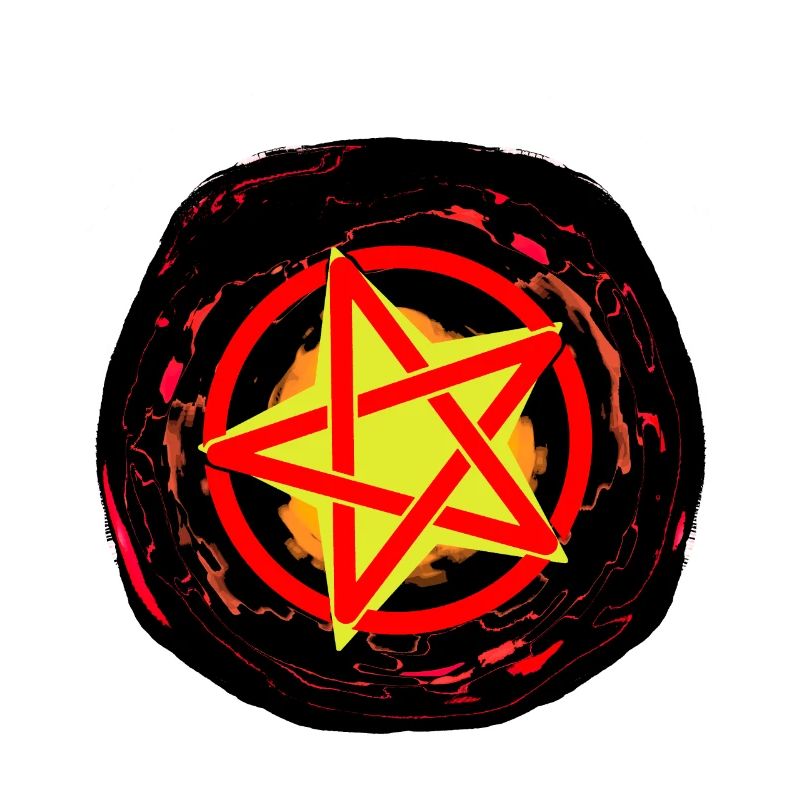 Satan Devil Pentagram Hell Death Ritual Occult