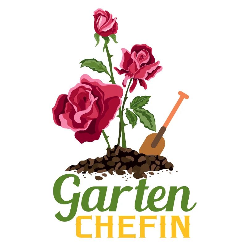 Garten Chefin Mutter Muttertag Hobbygärtnerin