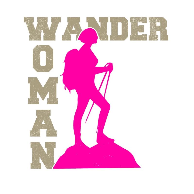 Ich bin eine Wander Woman