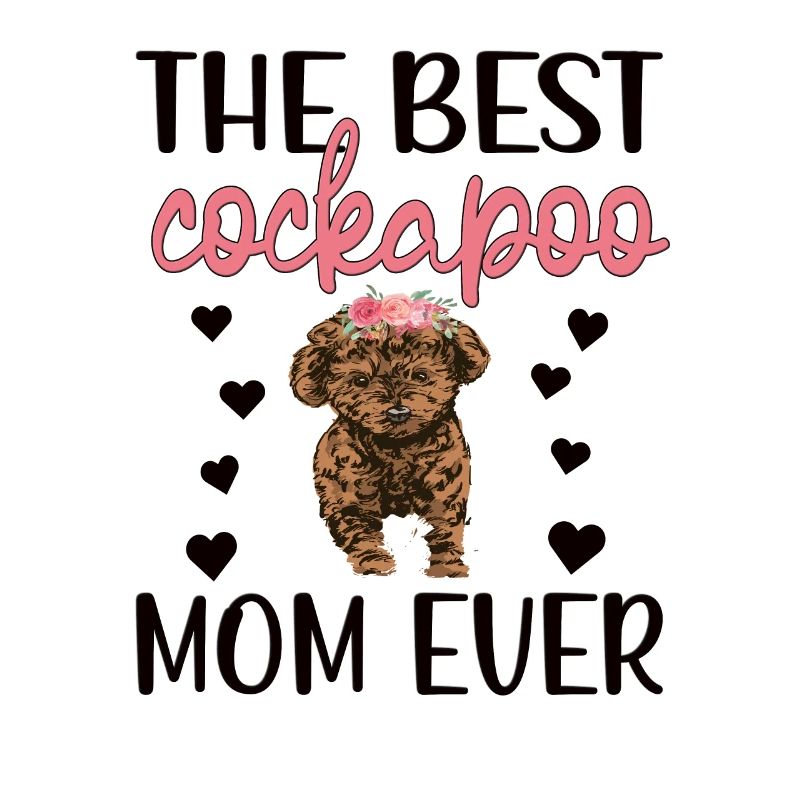 Cockapoo Mama Cockapoo propriétaire amoureux de chien