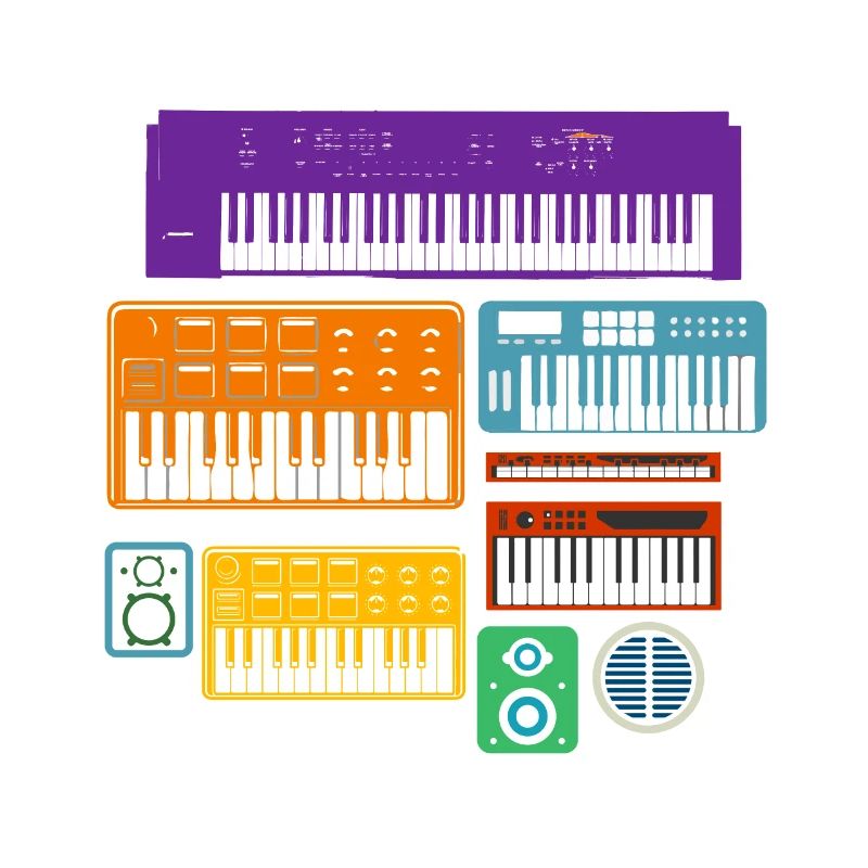 Sintetizzatore ADSR Modular Techno Festival Nerd