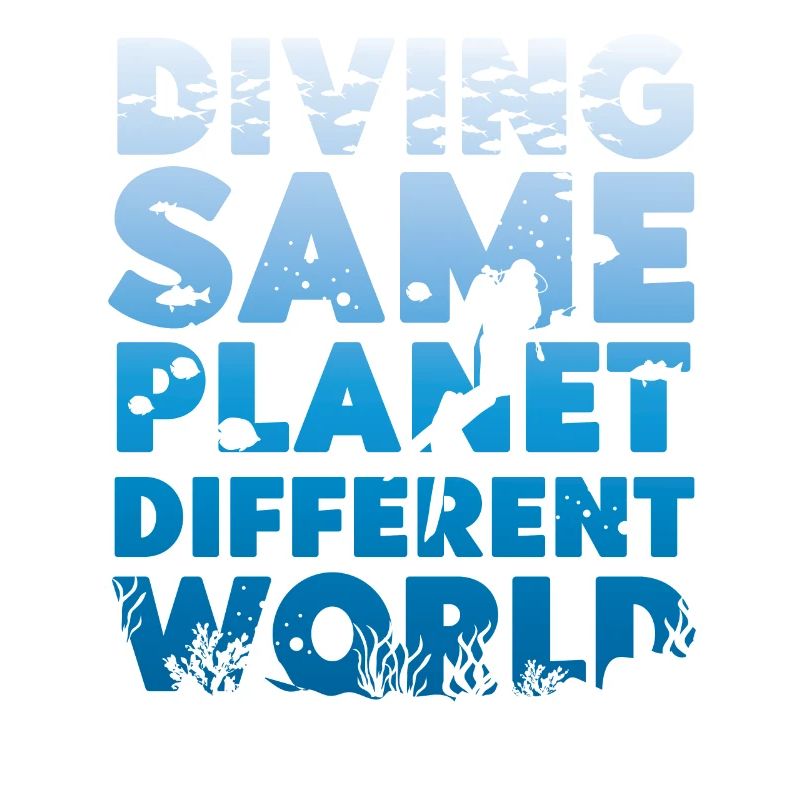 Scuba Diving Diver Diving Same