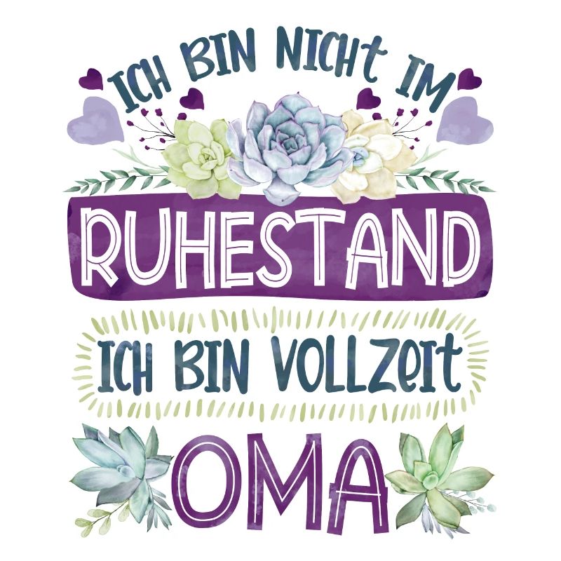 Rente Ruhestand Vollzeit Oma Großmutter