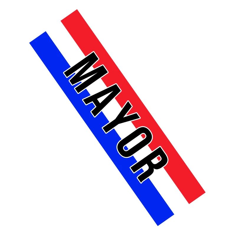 Mayor Sash Costume - Mayor