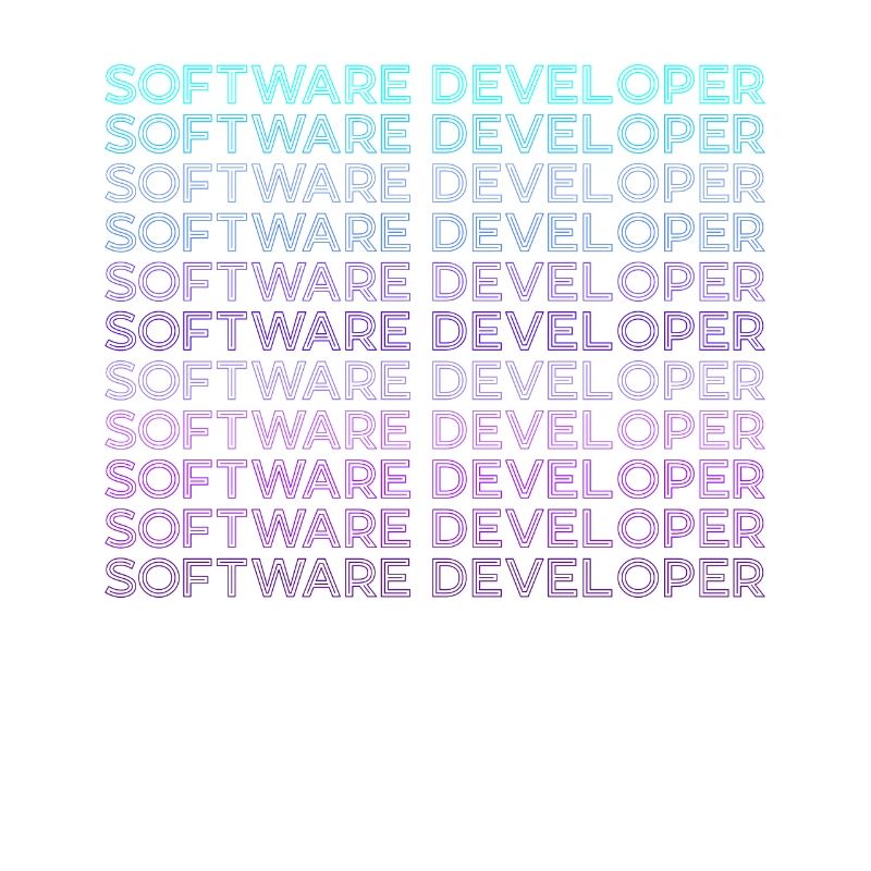 Softwareentwickler Computerprogrammierer Retro